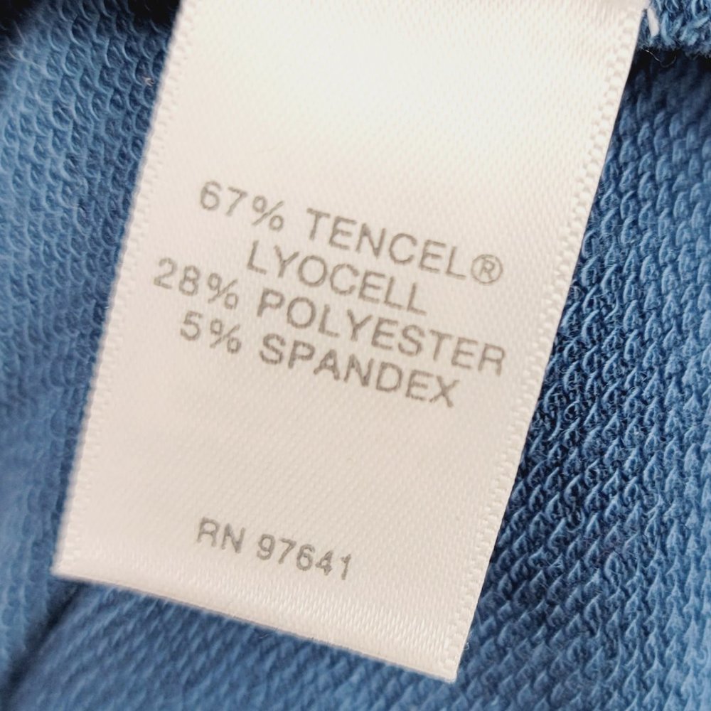 J JILL Dress M Blue Opal Luxe TENCELL Pure Jill Knit Stretch Tiered - Picture 5 of 8